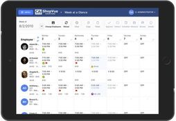 ShopVue MES: ShopVue MES Calendar