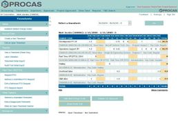 PROCAS: PROCAS Timesheet
