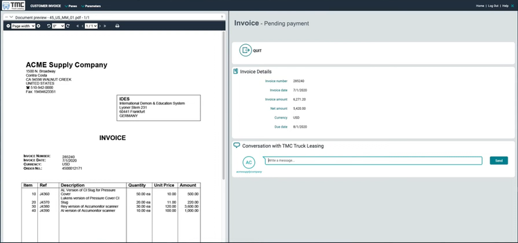 Esker Procure to Pay Supplier Invoicing