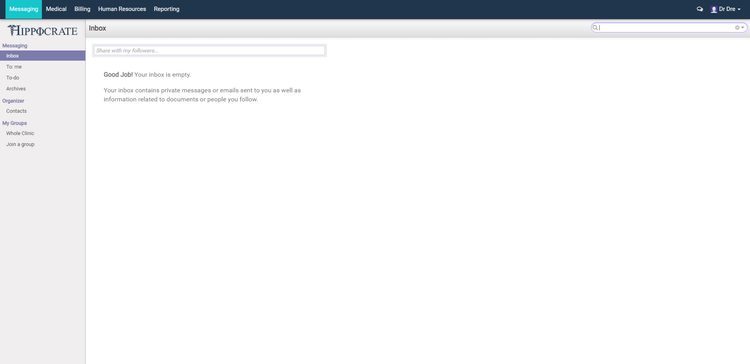 Hippocrate Messaging