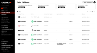 Orderful: Order Fulfillment
