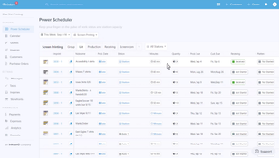 Printavo: Power Scheduler
